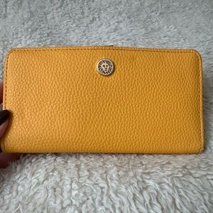 Anne Klein butter yellow wallet!